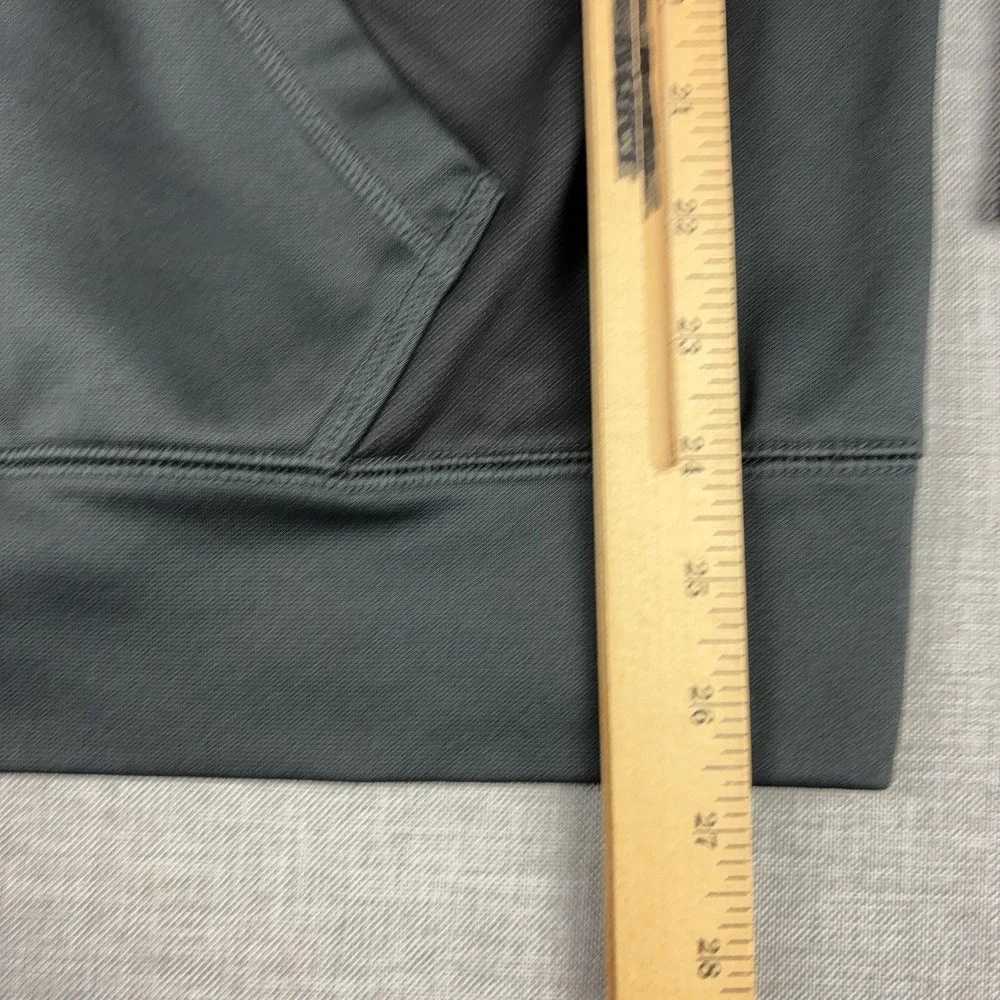 Nike Therma-FIT Hoodie Mens Large Gray 1/4 Zip Pullover Fleece 503948-060